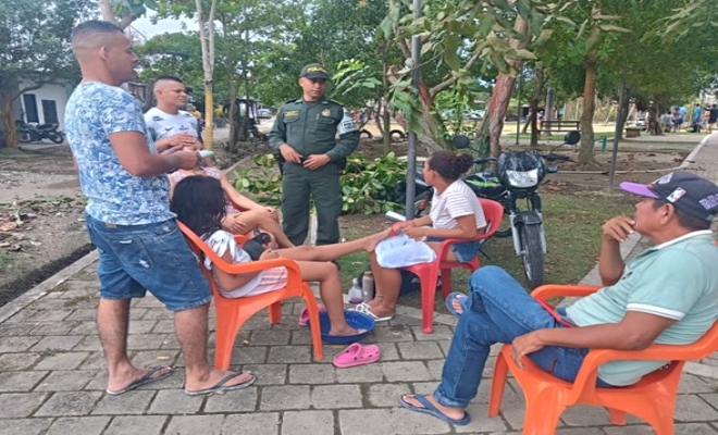 Con mensajes claros y actividades pedagógicas, la Policía refuerza la protección de niños y adolescentes en Cantaclaro.