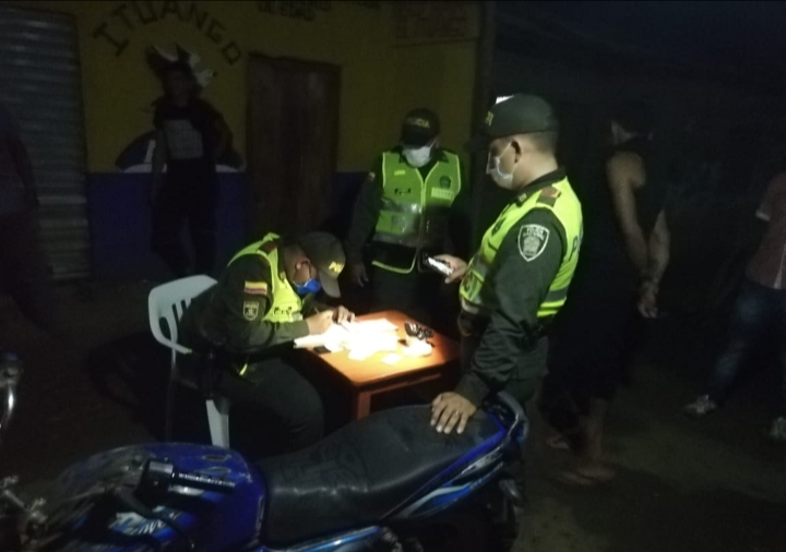 Control para el cumplimiento de las medidas sanitarias 