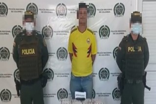 Lo capturamos por el delito de tráfico fabricación o porte de estupefacientes