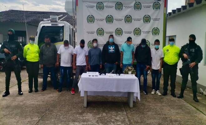 Captura grupo delincuencial "Los Piquiña".