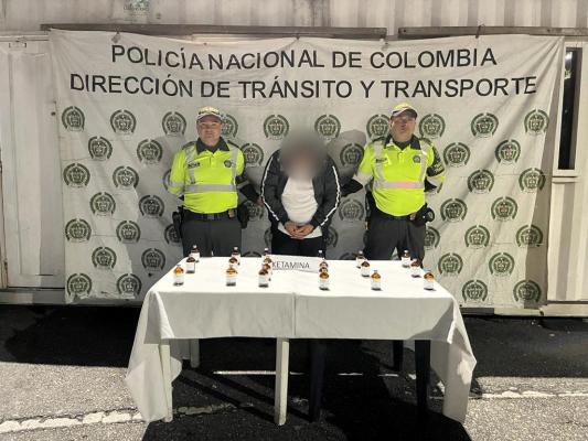 Materializada captura en flagrancia por tráfico de sustancias para el procesamiento de narcóticos 