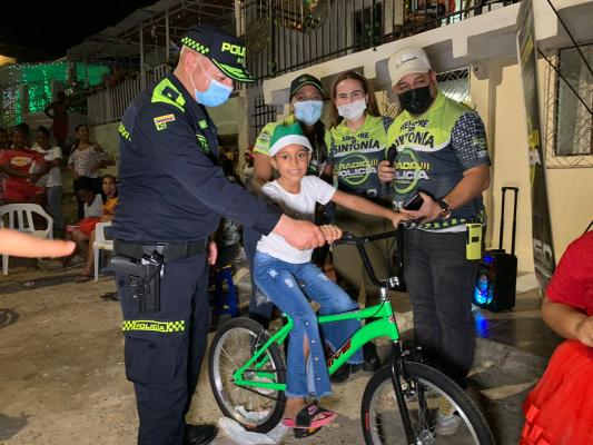 La emisora Radio Policía Cartagena realizó el Concurso Pesebres Navidad Segura