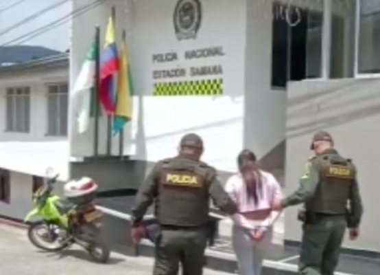 Mujer requerida por extorsión en Florencia Caquetá, fue capturada en Samaná Caldas.