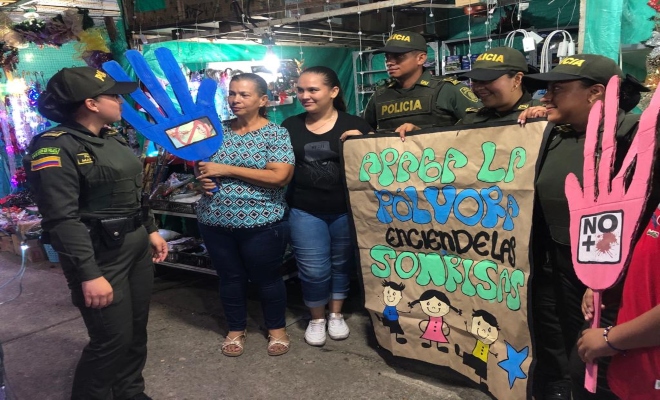 Dispositivo policial para garantizar convivencia y seguridad durante la noche de velitas