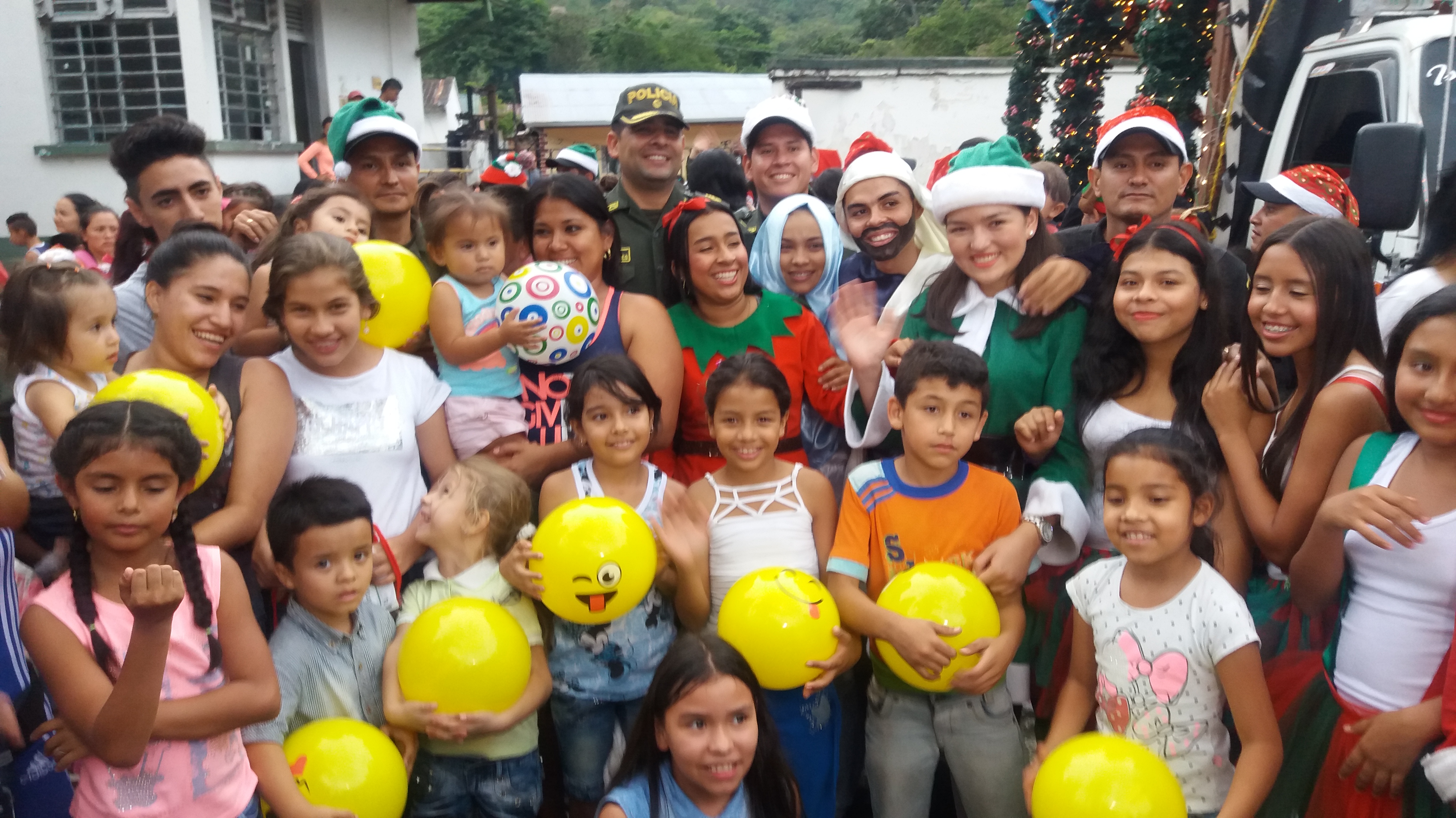 Comunidad de la vereda Chapeton