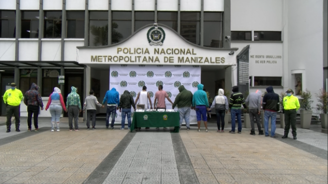 Capturamos 14 personas a través de 14 diligencias de registro y allanamiento