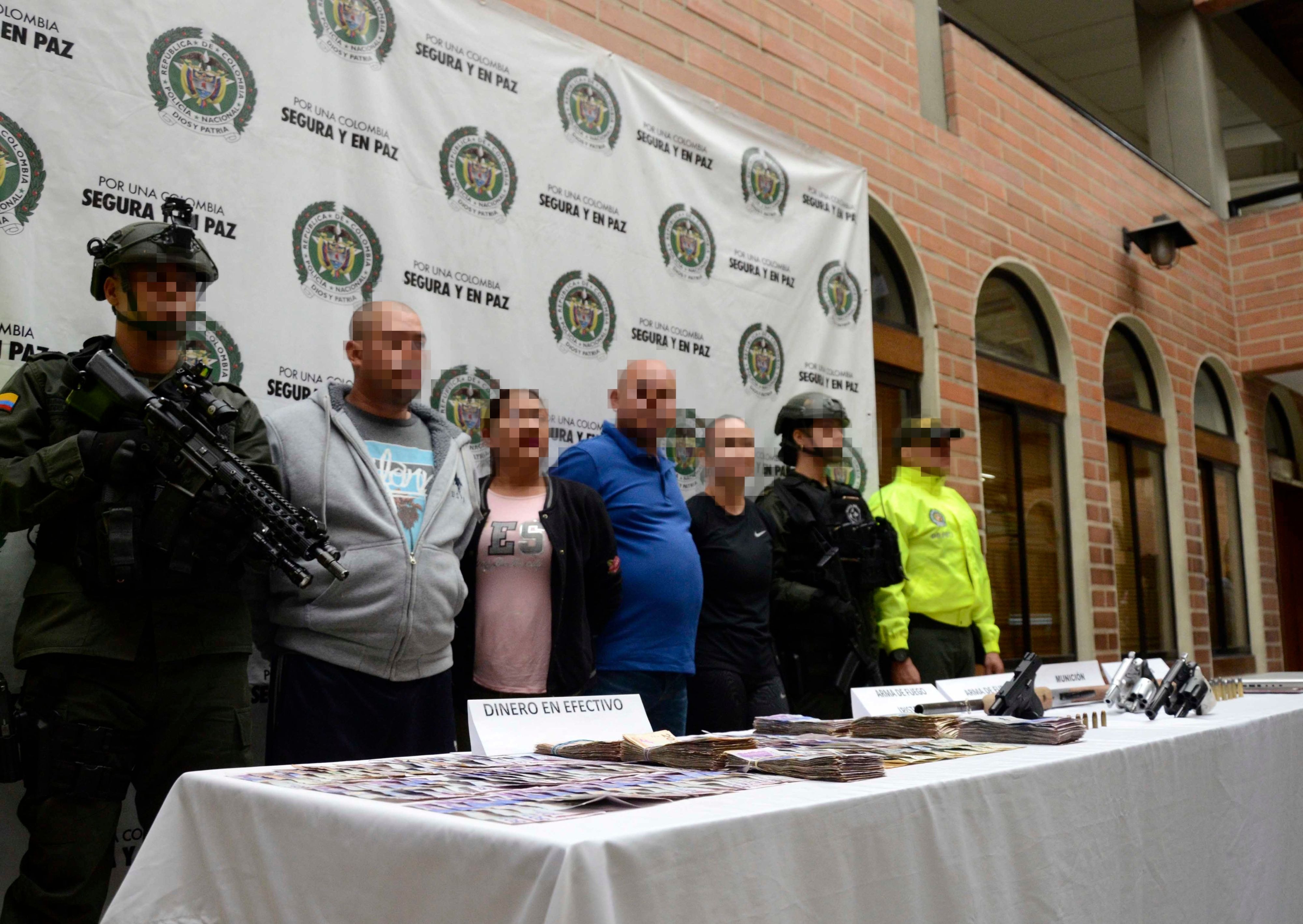 Capturados en operativo en el denominado "bronx de Medellín"