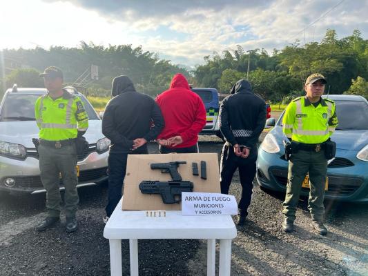 Persona capturada-elementos incautados