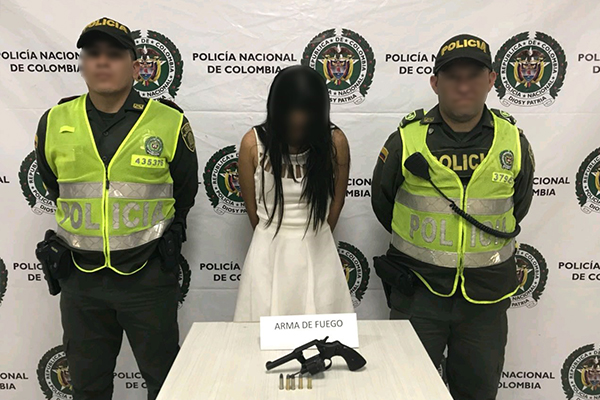 En dos procedimientos más fueron incautadas dos armas de fuego