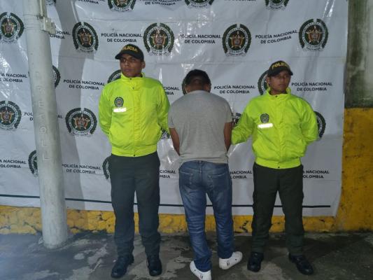 Policía Nacional capturó a alias ‘Bolívar’, sujeto requerido por los delitos de homicidio agravado y porte ilegal de armas de fuego