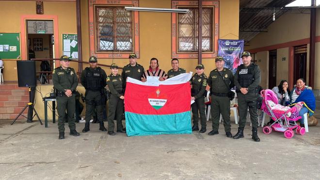 Policía Pone en marcha Frente de Seguridad Intercultural Indígena 