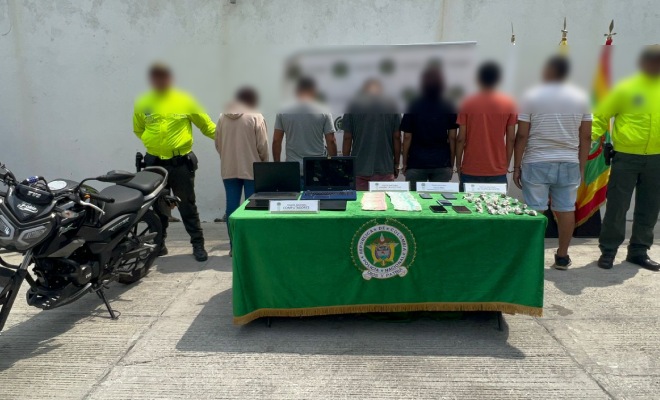 Siete capturados por homicidio