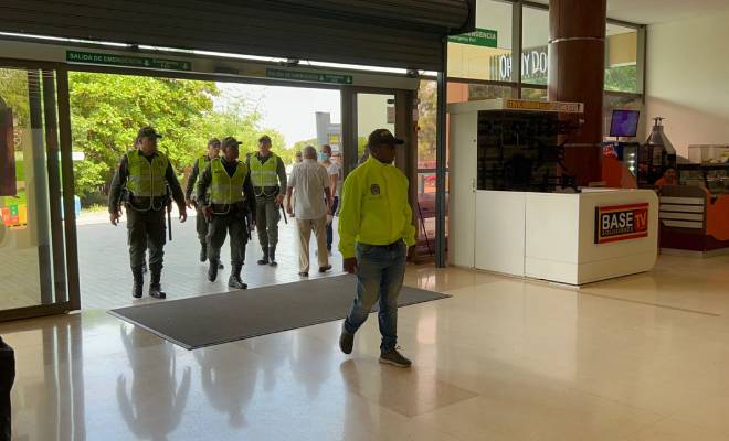 Brindamos seguridad en los centros comerciales de Cartagena