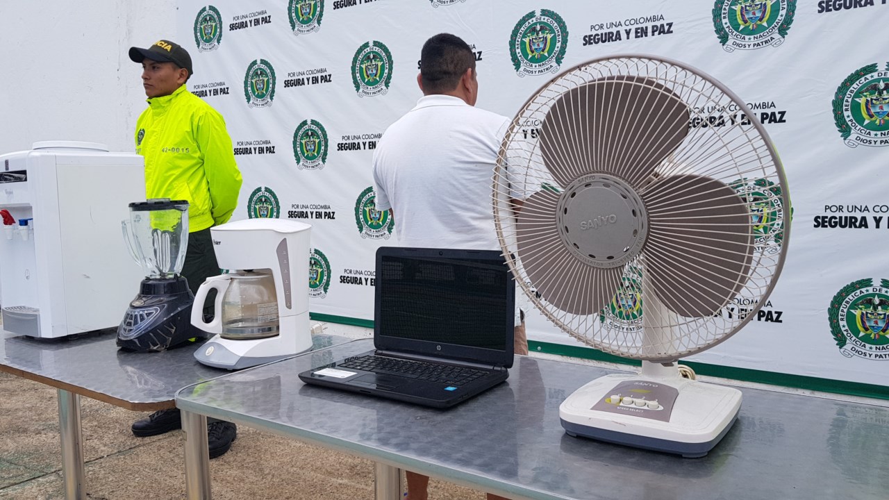 Capturado por receptación