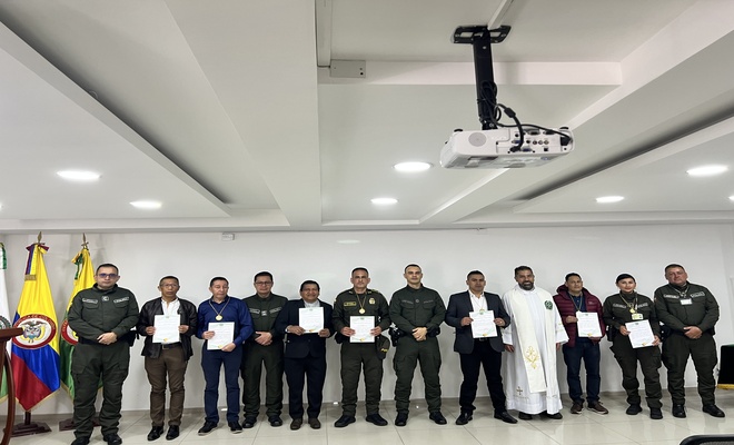 En Nariño realizan acto conmemorativo sobre la sensibilización de las minas antipersonal 