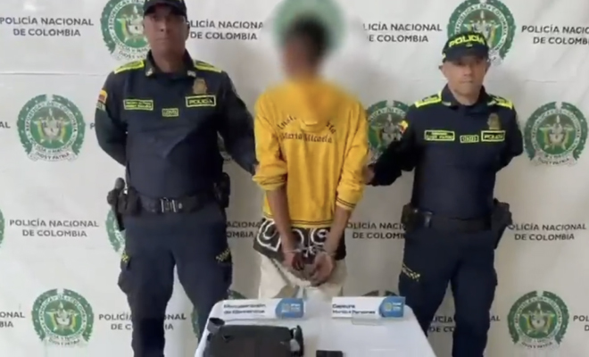 Capturado en flagrancia por hurto a un adulto mayor en Bucaramanga
