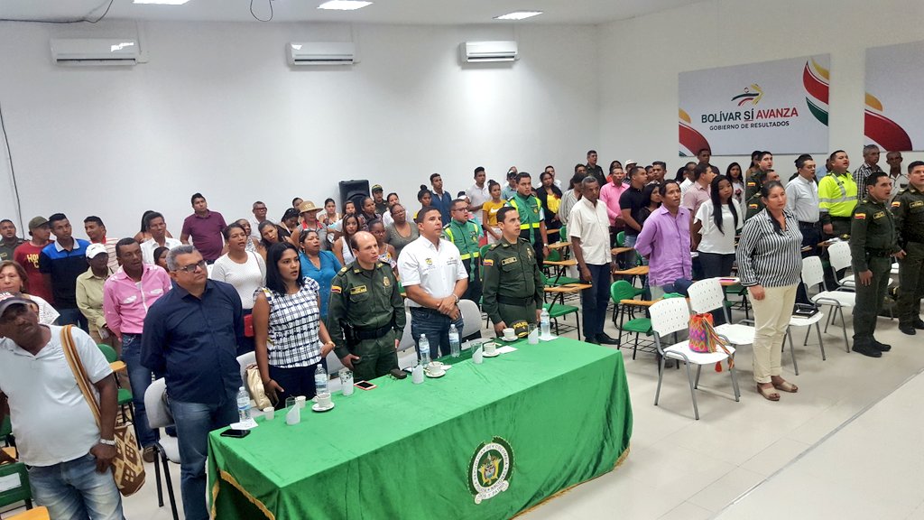 El Departamento de Policía Bolivar realizo rendición de cuentas vigencia 2017