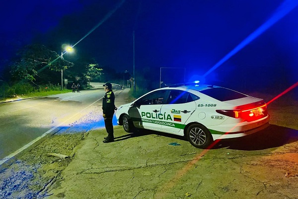 Policía en actividades preventivas