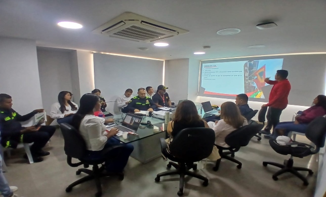 reunión de articulación con la Secretaría del Interior y Convivencia Ciudadana del Distrito de Cartagena de Indias