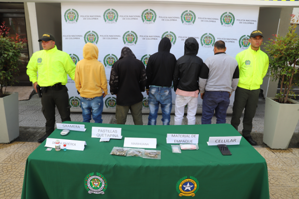 Se dedicaban a la comercialización de sustancias estupefacientes