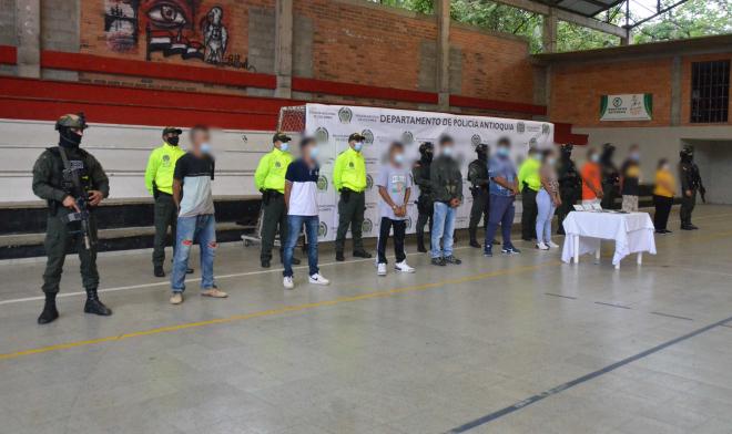 Este grupo delincuencial se dedicaban al tráfico de estupefacientes 