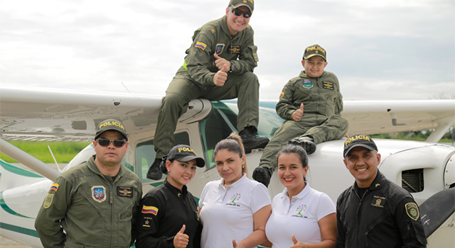 La Policía Nacional-le-sigue-cumpliendo los sueños-a-Walter