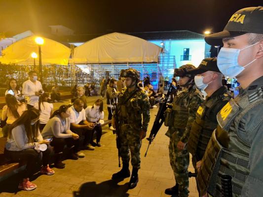 Seguridad en actividades de semana santa