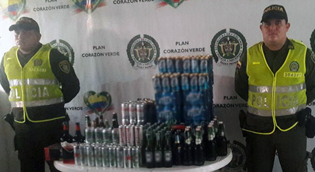 Plan “Semana Santa Segura y en Paz”-contra el licor adulterado y de contrabando-Meta
