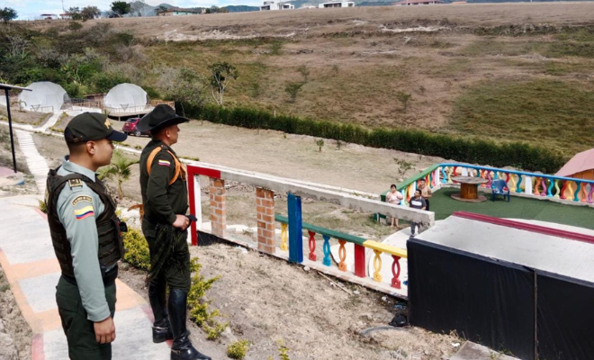 seguridad en Chachagui sitio turístico y de recreación