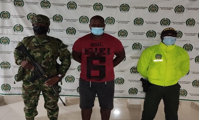 Tras las rejas ‘ajeno’ presunto cabecilla de zona de la subestructura carretera del ‘clan del golfo’ en Quibdó