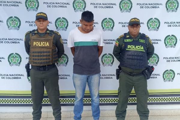 Una persona capturada por orden judicial por los delitos de concierto para delinquir y tráfico, fabricación o porte de estupefacientes