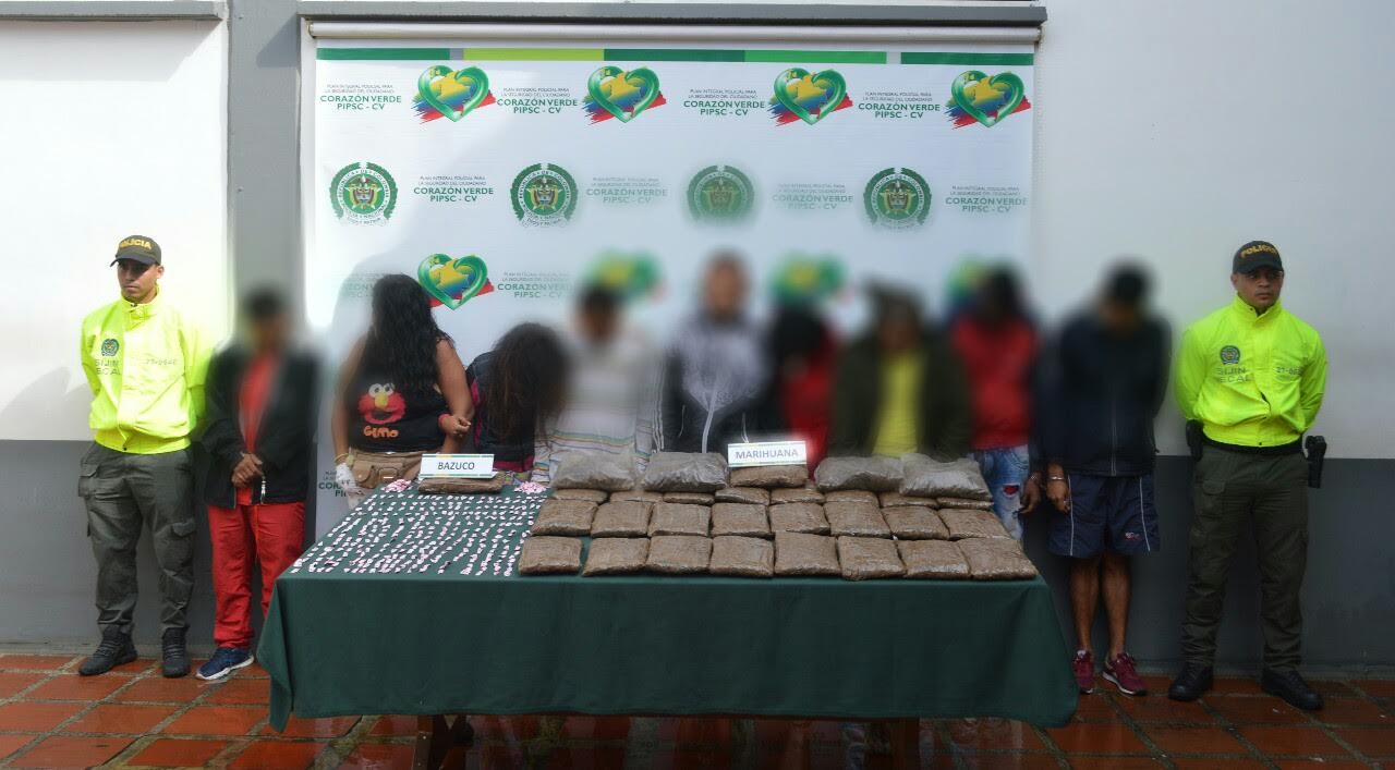 Estructura delincuencial dedicada al tráfico de estupefacientes