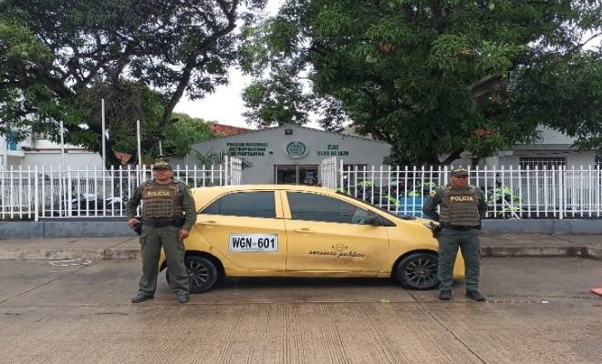 Vehículo recuperado en Cartagena
