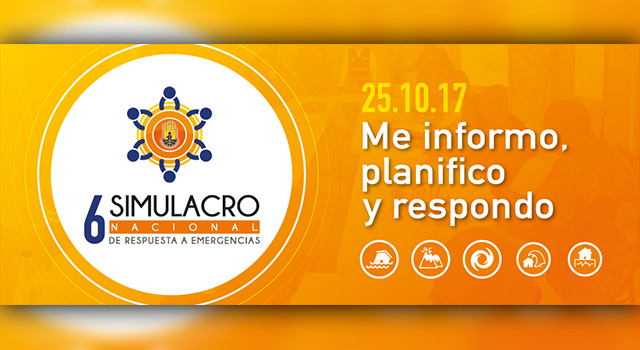 La Policía Nacional-invita-a-metenses-al-VI-Simulacro Nacional-de-Respuesta-a-Emergencias