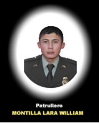 Fotograf&iacute;a del Se&ntilde;or Pt. Montilla Lara William quien falleci&oacute; en cumplimiento de su deber.