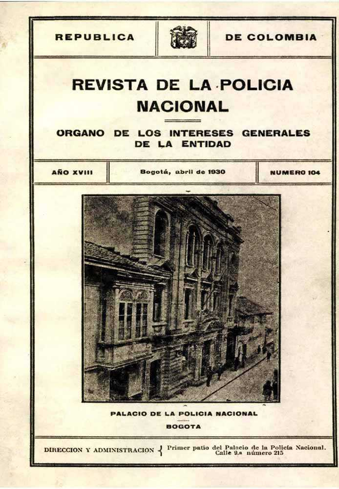 Portada de la Revista de la Polic&iacute;a