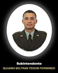 Fotograf&iacute;a del Se&ntilde;or Si. Quijano Beltr&aacute;n Yeison Fernando quien falleci&oacute; en cumplimiento de su deber.