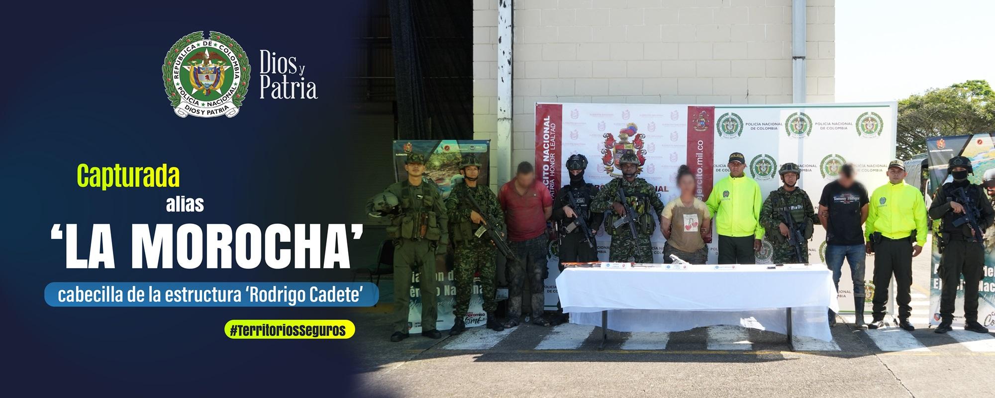 Captura alias 'La Morocha'