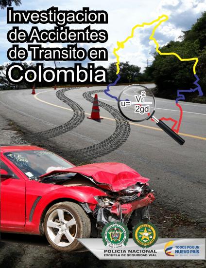 portada libro investigación de accidentes de tránsito en Colombia