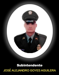Subintendente JOS&Eacute; ALEJANDRO GOYES AGUILERA